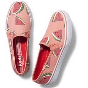 NWOB Keds Coral Watermelon Slip On Sneaker Shoe